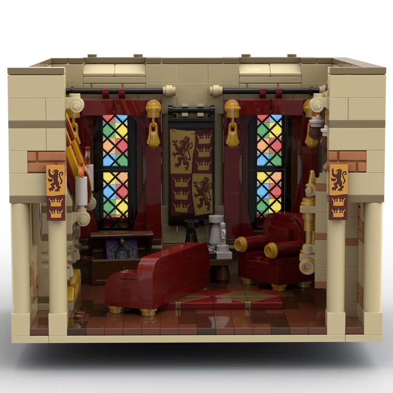 usund Manifold overlap LEGO MOC Gr*ffindor Common Room by Fancy Bricks | Rebrickable - Build with  LEGO