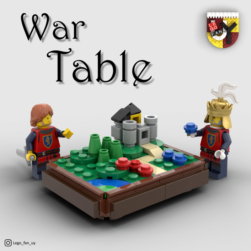 LEGO MOC War Table by bricks_fan_uy | Rebrickable - Build with LEGO