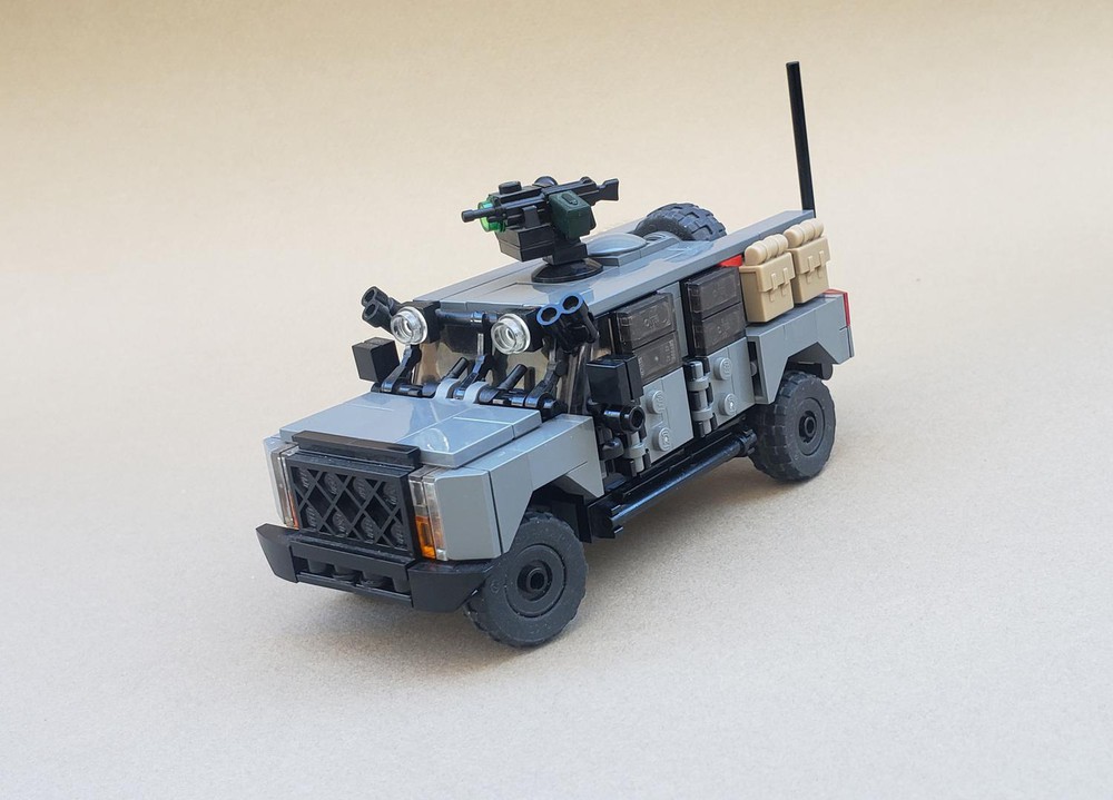 LEGO MOC Messenger 4x4 by Somerslego | Rebrickable - Build with LEGO