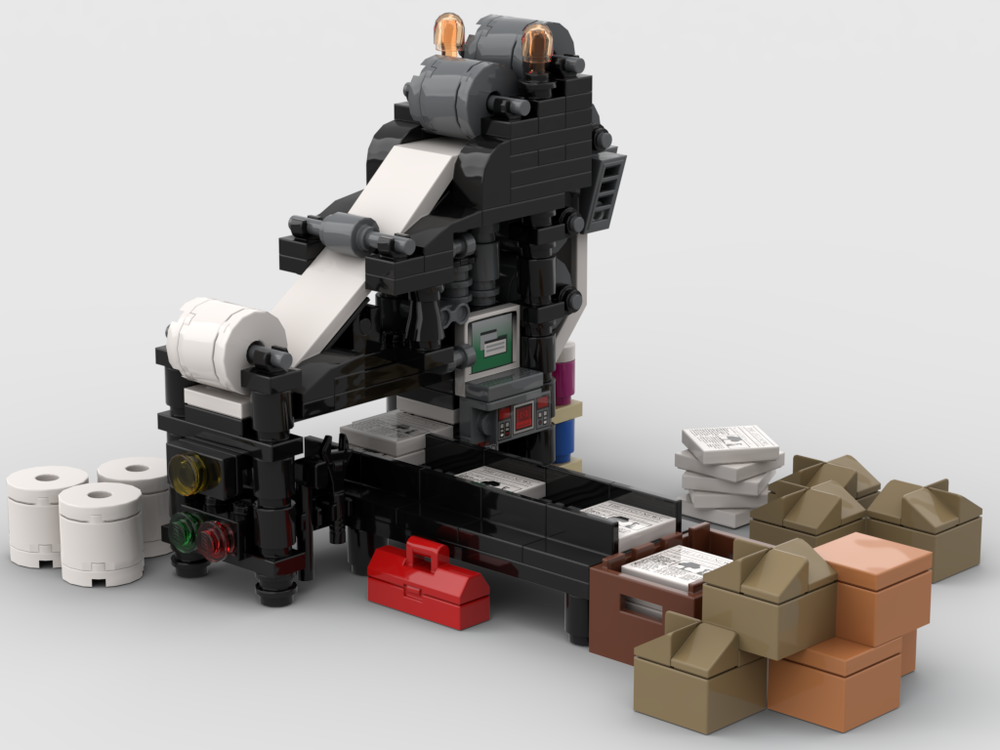 LEGO MOC press by Brother Bear Bricks | Rebrickable - Build with LEGO