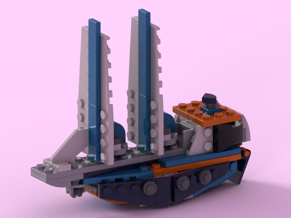 LEGO MOC Pirate ship (31099) by kopaka | Rebrickable - Build with LEGO
