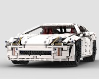 LEGO MOC-91936 Nissan 350Z 1:8 scale by Don_Santos | Rebrickable