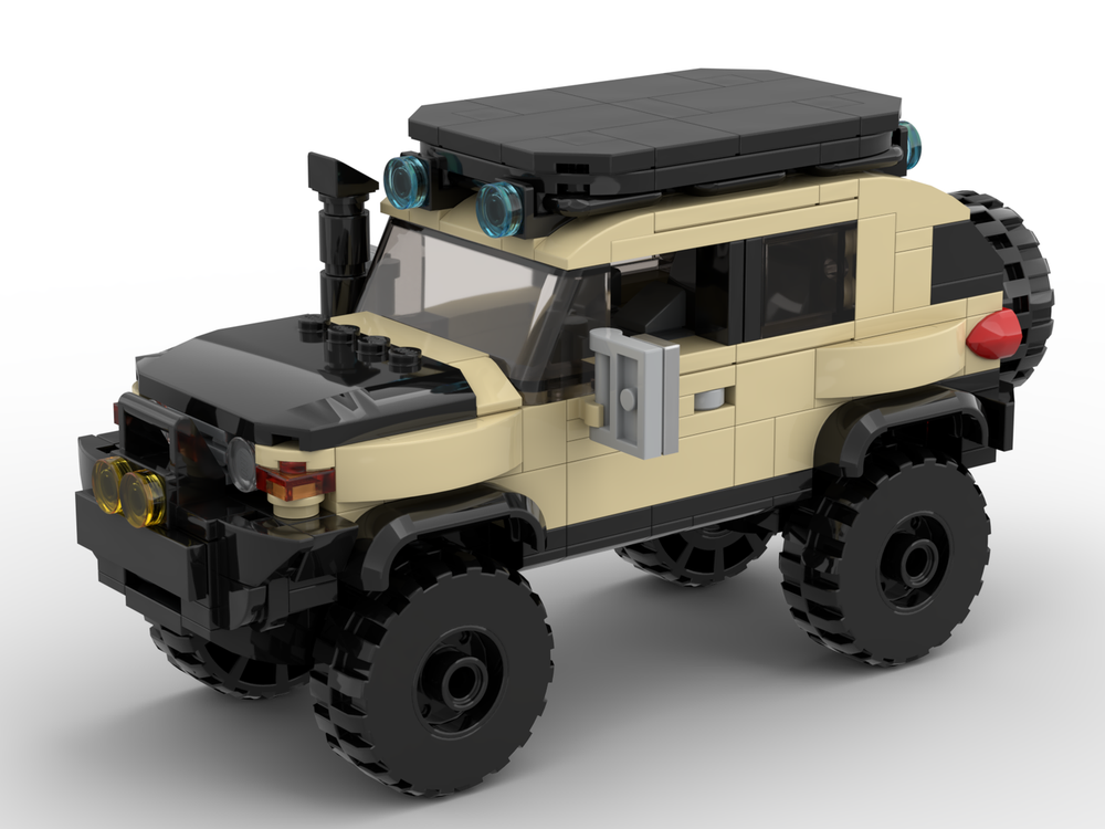 LEGO MOC Toyota FJ Cruiser - Sandstorm SE Overlander by marcoe14 ...