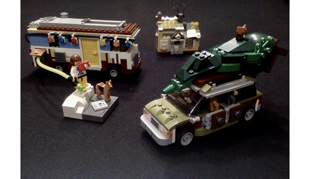 LEGO MOC Griswold Family Christmas by BrixGoFar Rebrickable Build with LEGO