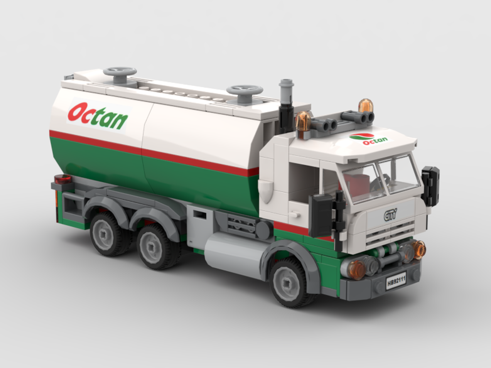 Stue marathon Caius LEGO MOC Vintage Octan Tanker Truck by HaulingBricks | Rebrickable - Build  with LEGO