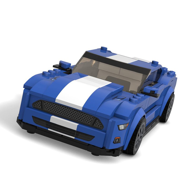 LEGO MOC Ford Mustang GT 5.0 Speed Champions by klara_mocs | Rebrickable -  Build with LEGO