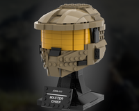 Master chief lego helmet sale