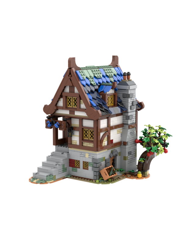 Lego Moc The Medieval Tavern By Kermith72 