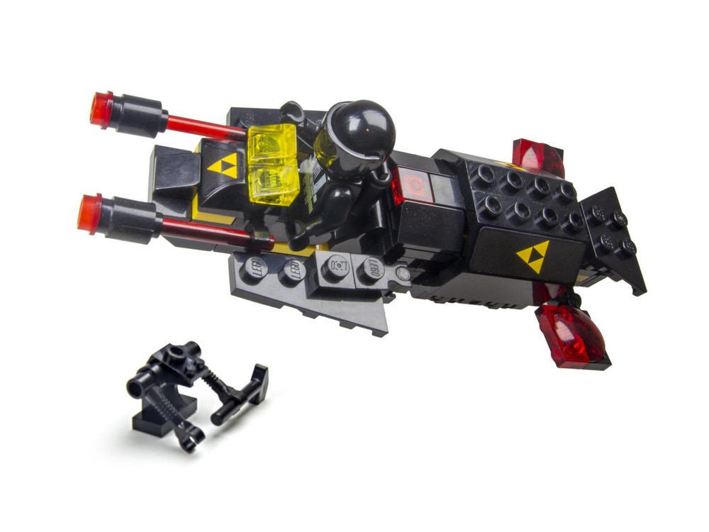 LEGO MOC Micro Blacktron Invader by Mechalex77 | Rebrickable - Build ...