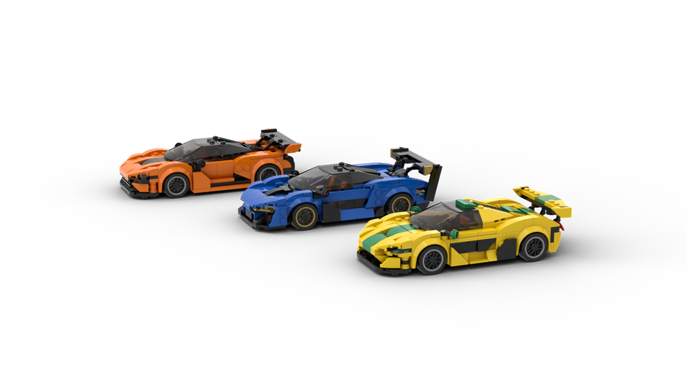 Asser Officer rygte LEGO MOC Speed Champions Mclaren Racing Car Series by armageddon1030 |  Rebrickable - Build with LEGO