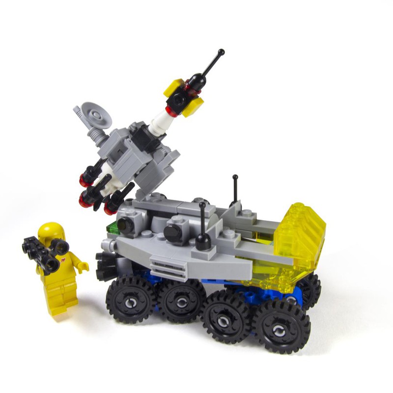 Lego mobile rocket transport new arrivals