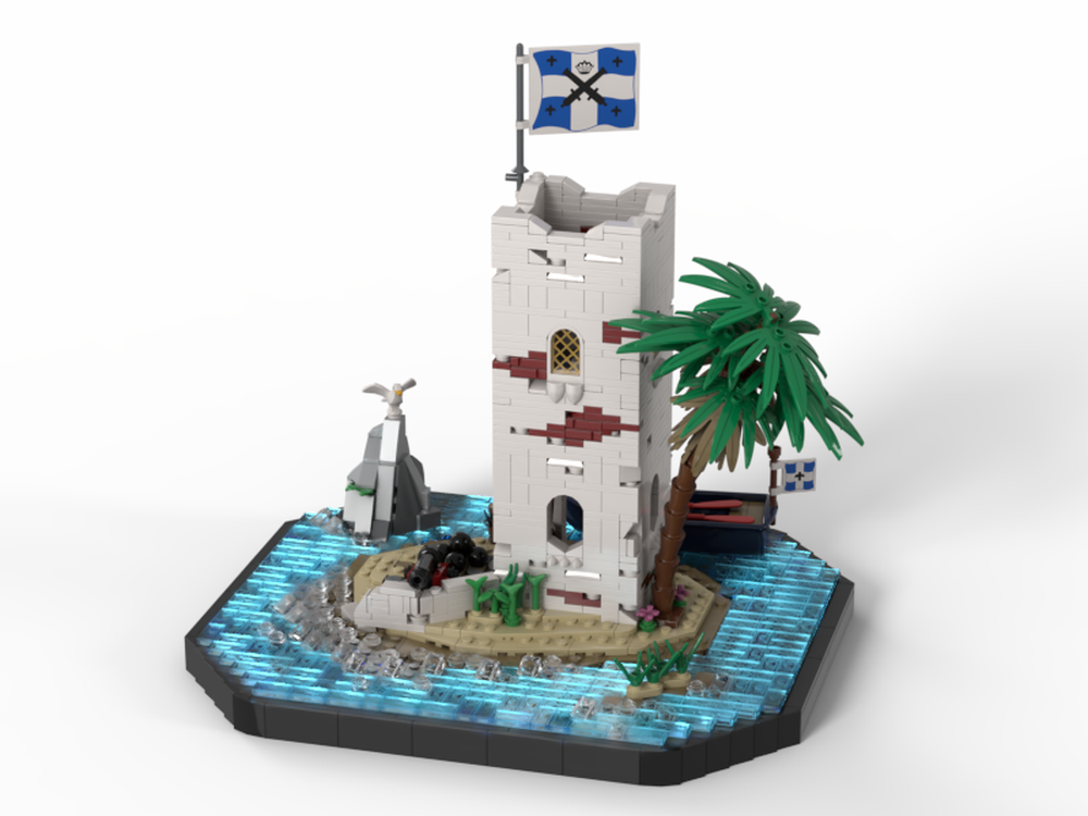 Sabre Island Remastered by CaptainDarkNStormy | Rebrickable - Build with