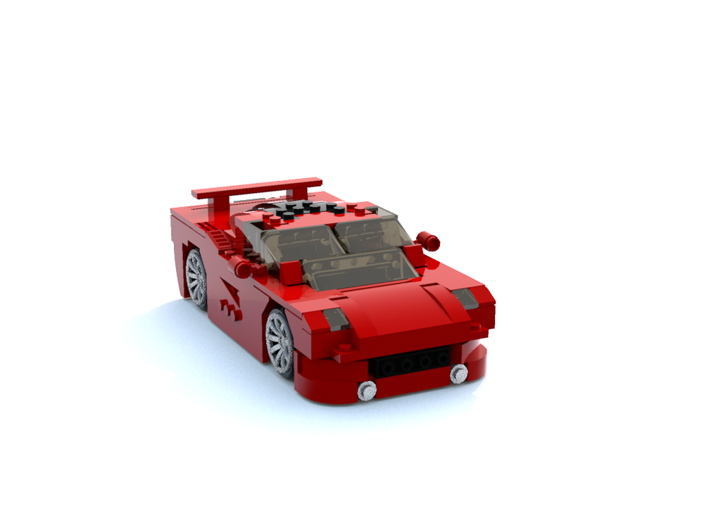 LEGO MOC Lego Red Supercar by Andor_Yoko | Rebrickable - Build with LEGO