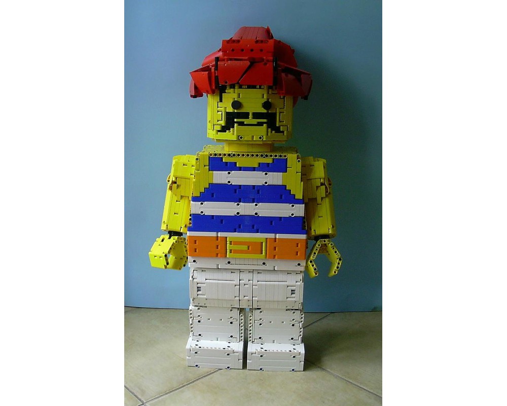 LEGO MOC LEGO minifig in a scale of 15:1 by --pg-- | Rebrickable ...