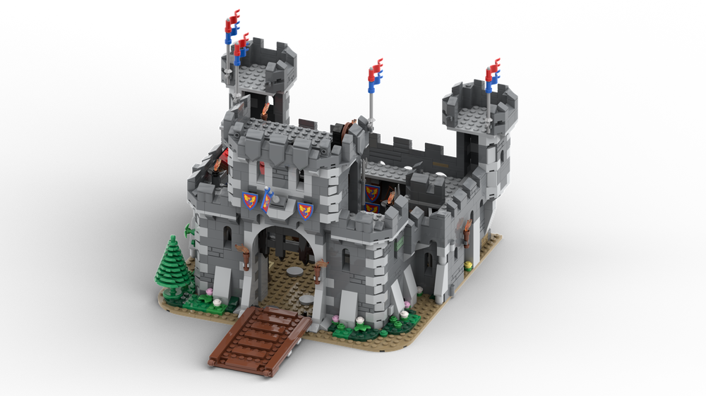 LEGO MOC Monarch's Castle - Remake by LCas89 | - Build with LEGO