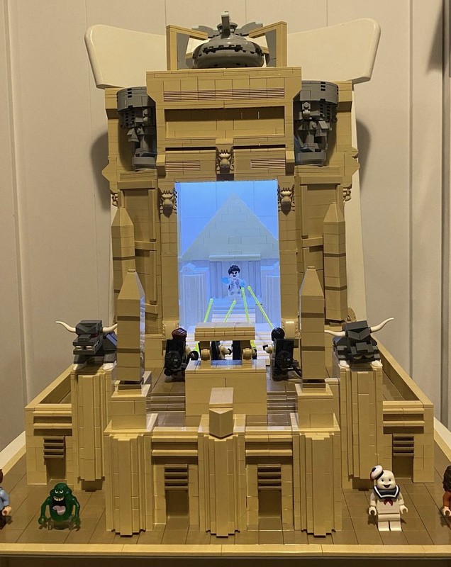 LEGO MOC-92601 Gozer Temple Ghostbusters by Boucherfm | Rebrickable ...
