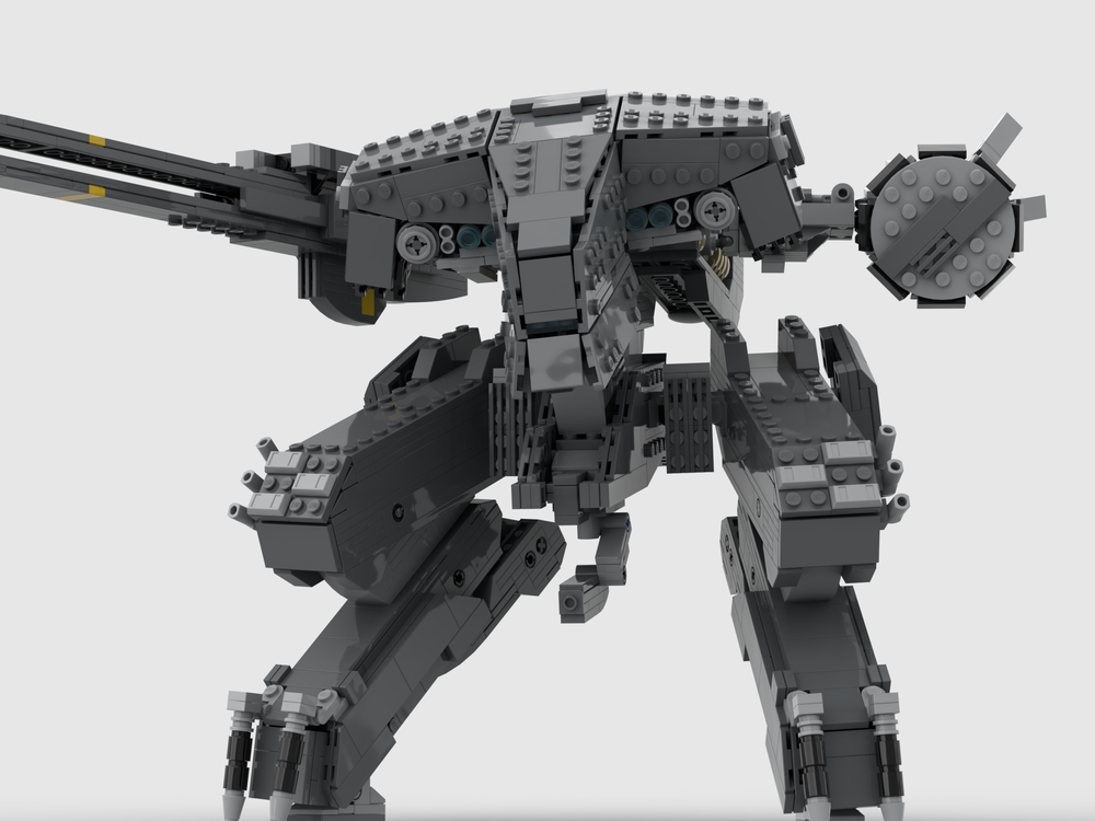 LEGO MOC Metal Gear Rex (Metal Gear Solid) by niclib