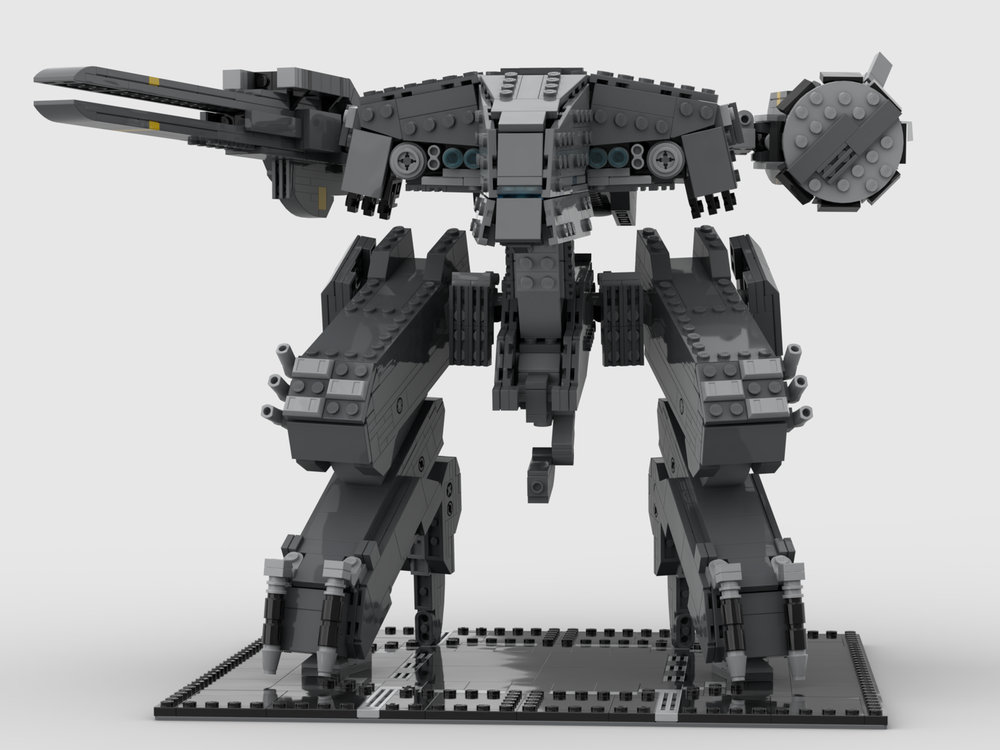 LEGO MOC Metal Gear Rex (Metal Gear Solid) by niclib | Rebrickable ...