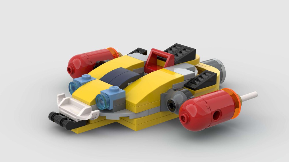 LEGO MOC Spaceship by Duesenjaeger91 | Rebrickable - Build with LEGO