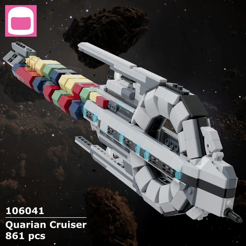 LEGO MOC Quarian Cruiser by ky-e bricks | Rebrickable - Build with LEGO