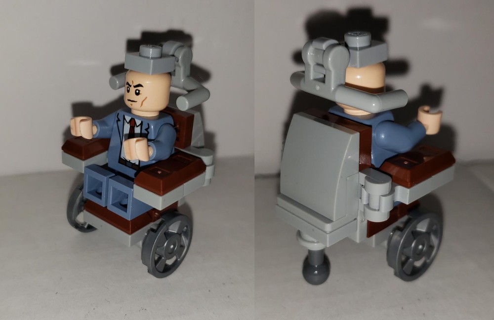 LEGO MOC Professor X Wheelchair and Cerebro Helmet by Rocket Racer318 | Build with LEGO