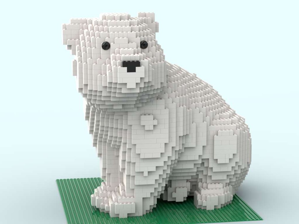 MOC Polar Bear 2021 by Wilmottslego | Rebrickable - Build with LEGO