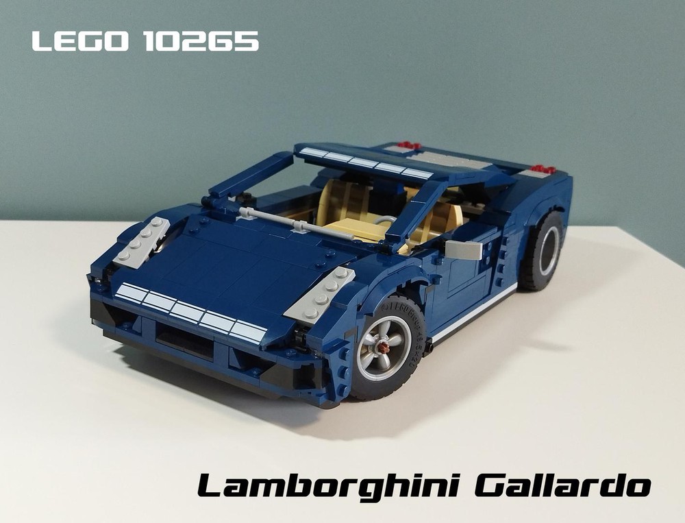 LEGO 10265 Lamborghini Gallardo | Rebrickable - with LEGO