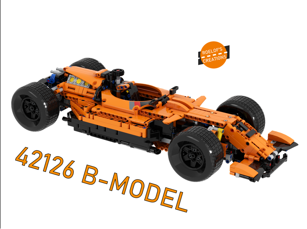 LEGO MOC 42126 Bmodel Formula 1 Car by Roelofs Creations Rebrickable