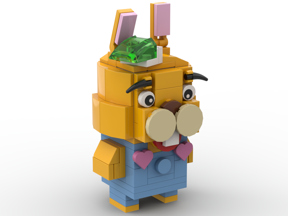 LEGO MOC Brickheadz - Mr. P (Piggy) by PatrickStarGames