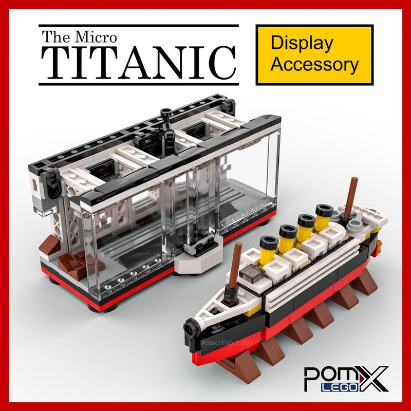 LEGO MOC The Micro Titanic Construction Display Expansion Set by pomx ...