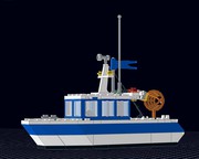 LEGO MOC Ideas Book Fishing Boat by RandomBrick23