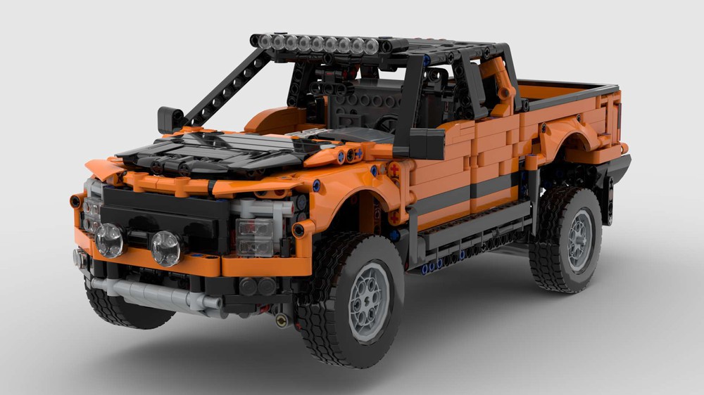 LEGO MOC F-150 1:15 (PF,Sbrick) by LegoDego | Rebrickable - Build with LEGO