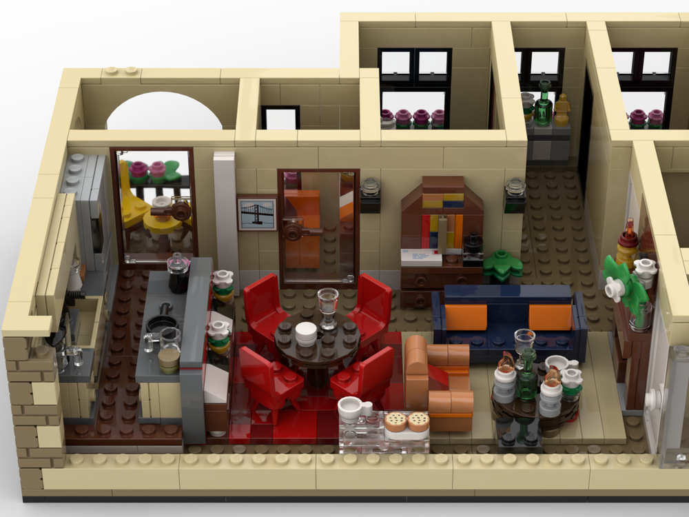 LEGO MOC-93452 SitCom Suite - Will & Grace by Brick Artisan ...