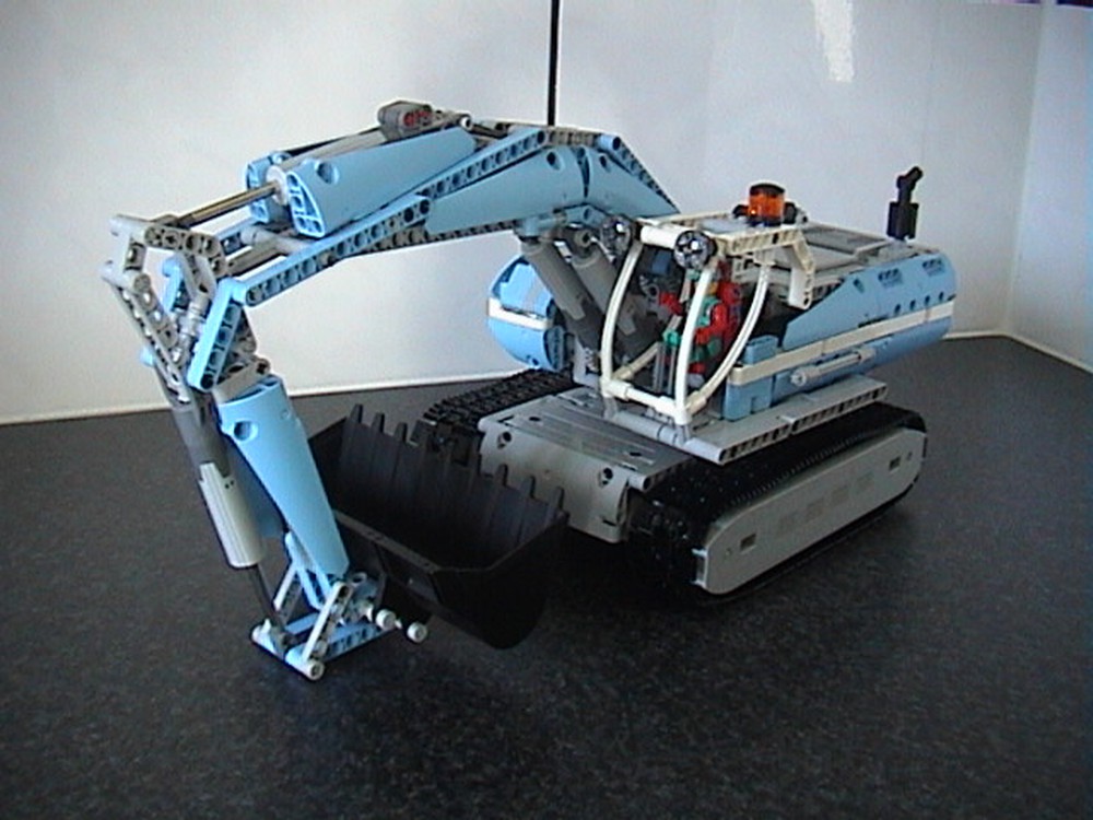 brydning Perseus Temerity LEGO MOC 8043 Excavator Updated Version by Lucky-Ramses | Rebrickable -  Build with LEGO