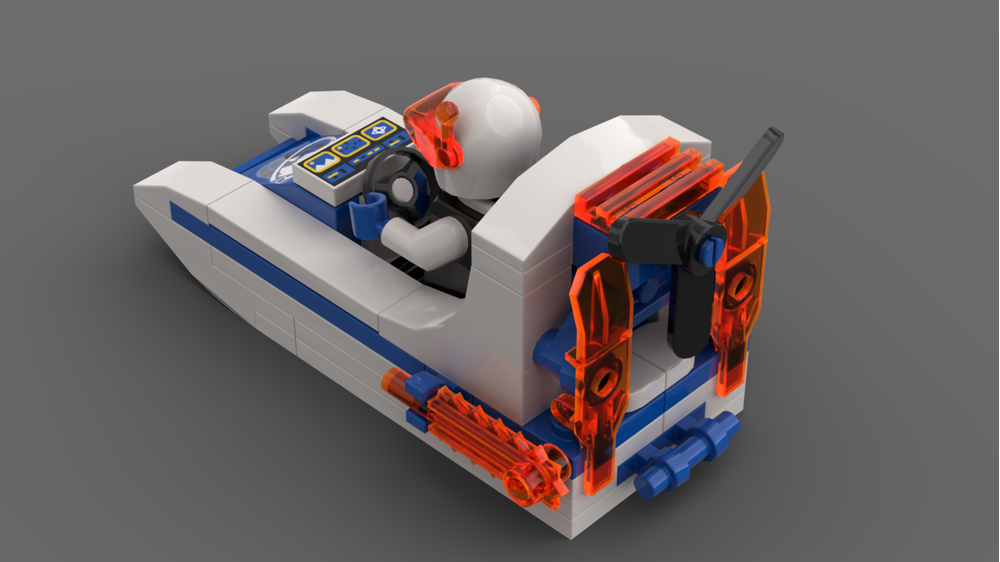 LEGO MOC Wave Racer (6508) for Icy Environments by zero_g_is_fun ...