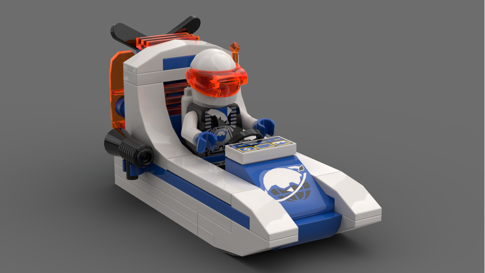 LEGO MOC-93562 Wave Racer (6508) for Icy Environments by zero_g_is_fun ...