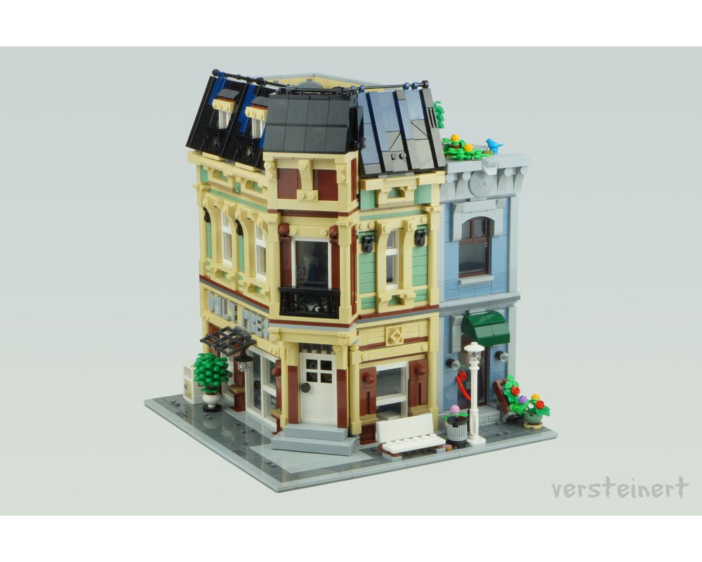 LEGO MOC 10278 - The Daily Press - Modular Newspaper Print Shop by ...