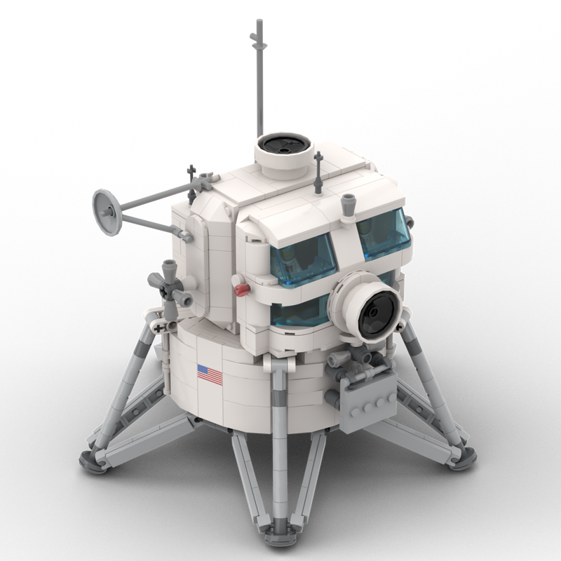 LEGO MOC-93618 1962 Lunar Excursion Module Design (Lunar Lander) by ...