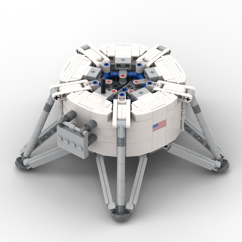 LEGO MOC 1962 Lunar Excursion Module Design (Lunar Lander) by zeegiraf ...