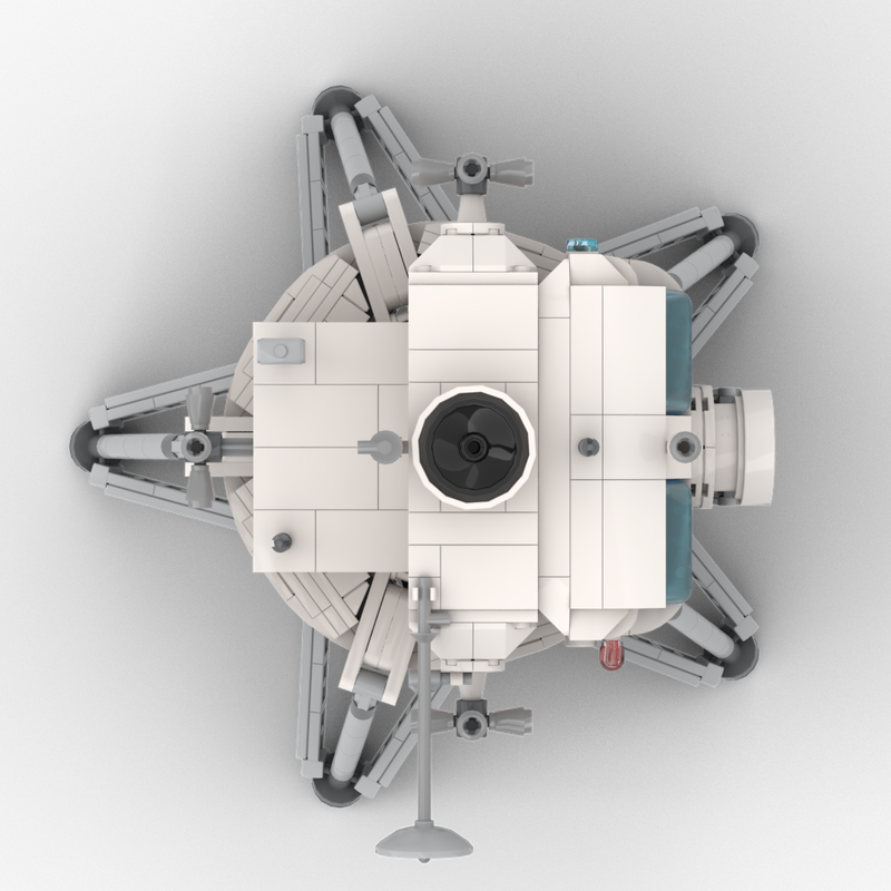 まり.moページ LEGO MOC-93618 1962 Lunar Excursion Module Design (Lunar Lander