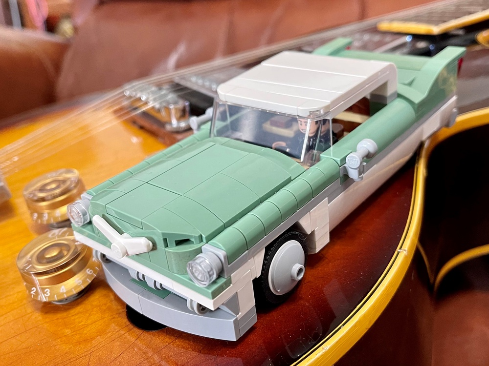 LEGO MOC 1955 Plymouth Belvedere - Sand Green by IBrickedItUp