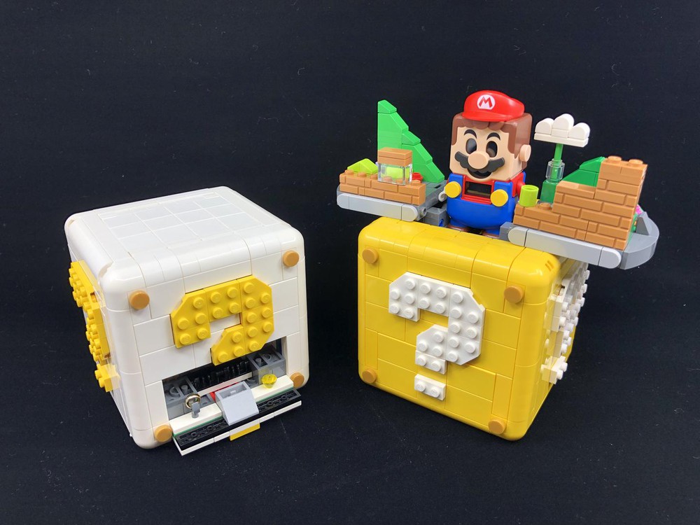 Building best sale lego mario