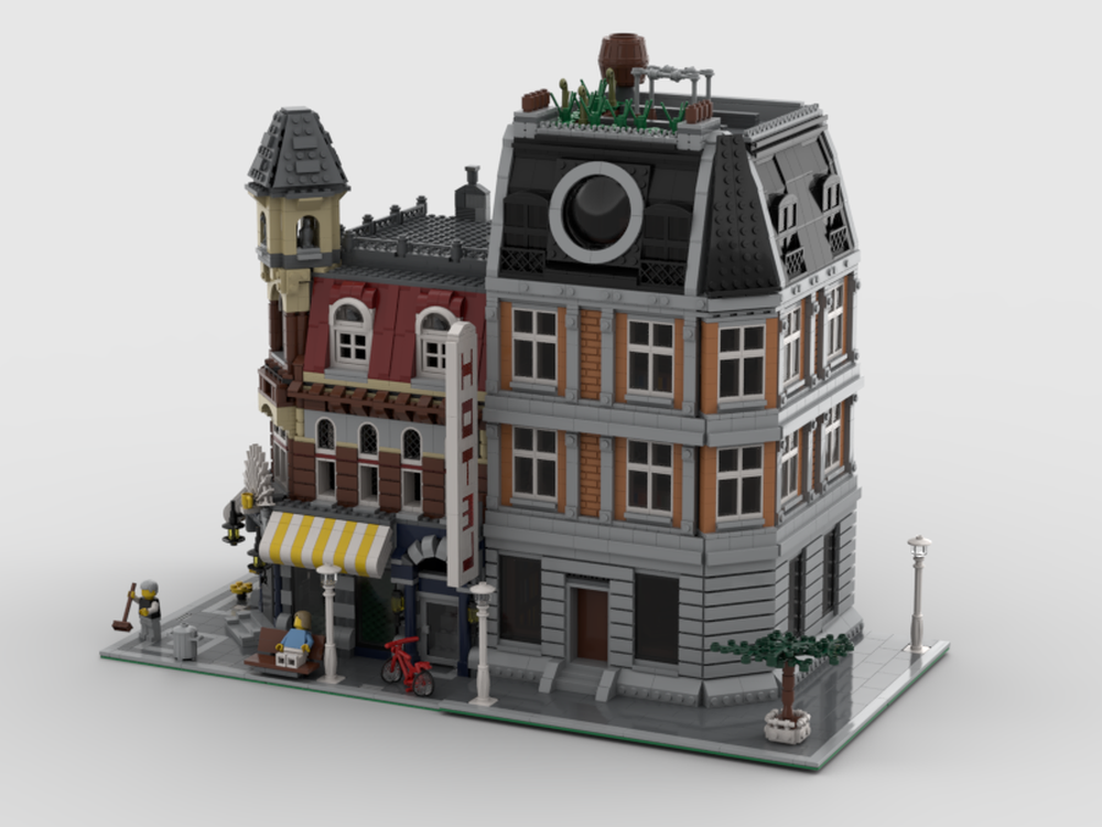 LEGO MOC modular sactum sactorum by Brick_boss_pdf | Rebrickable Build with
