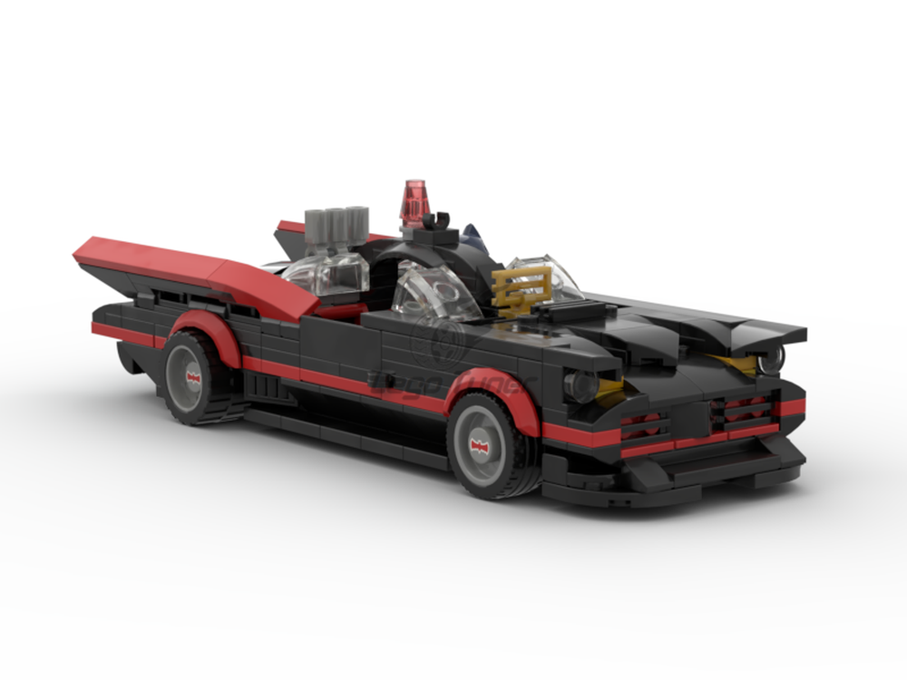 LEGO MOC 1966 Batmobile by TheBoostedBrick | Rebrickable - Build with LEGO