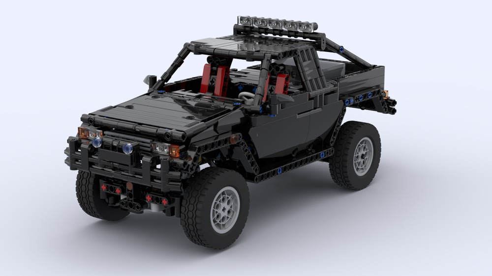 LEGO MOC Lego technic truck 4х4 by Gear mast Rebrickable - Build with LEGO