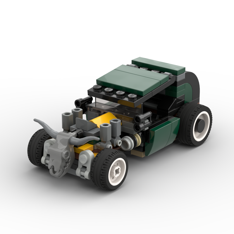 Lego hidden 2025 side hot rod