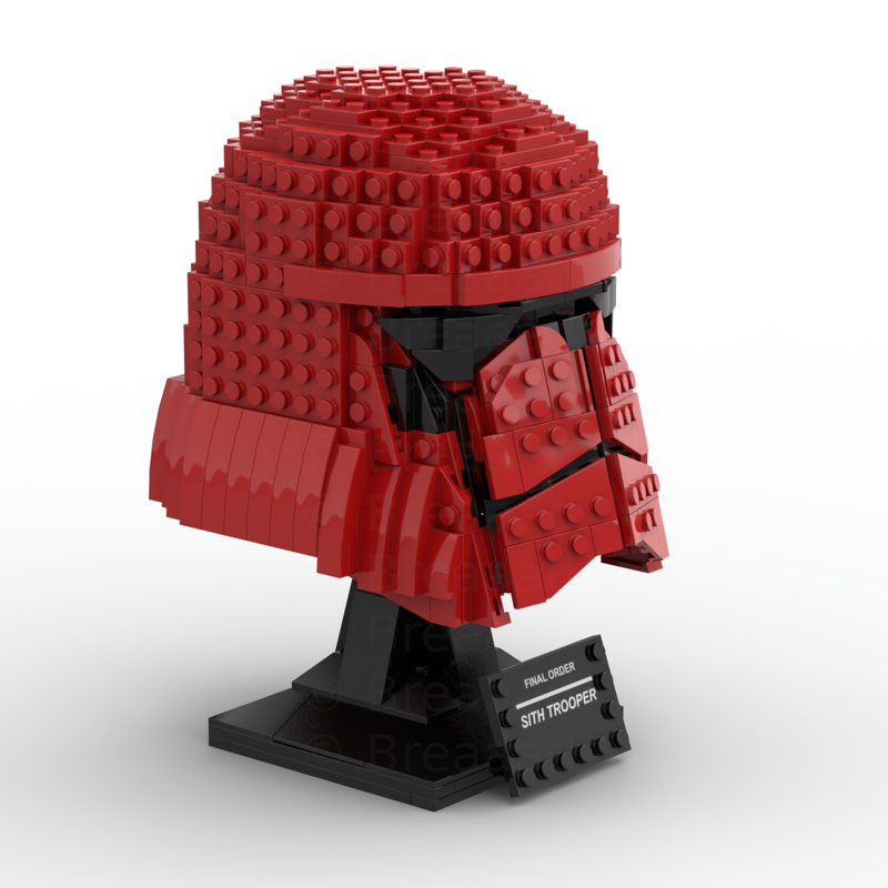 LEGO MOC Final Order Trooper Helmet Collection by Breaaad Rebrickable Build with LEGO