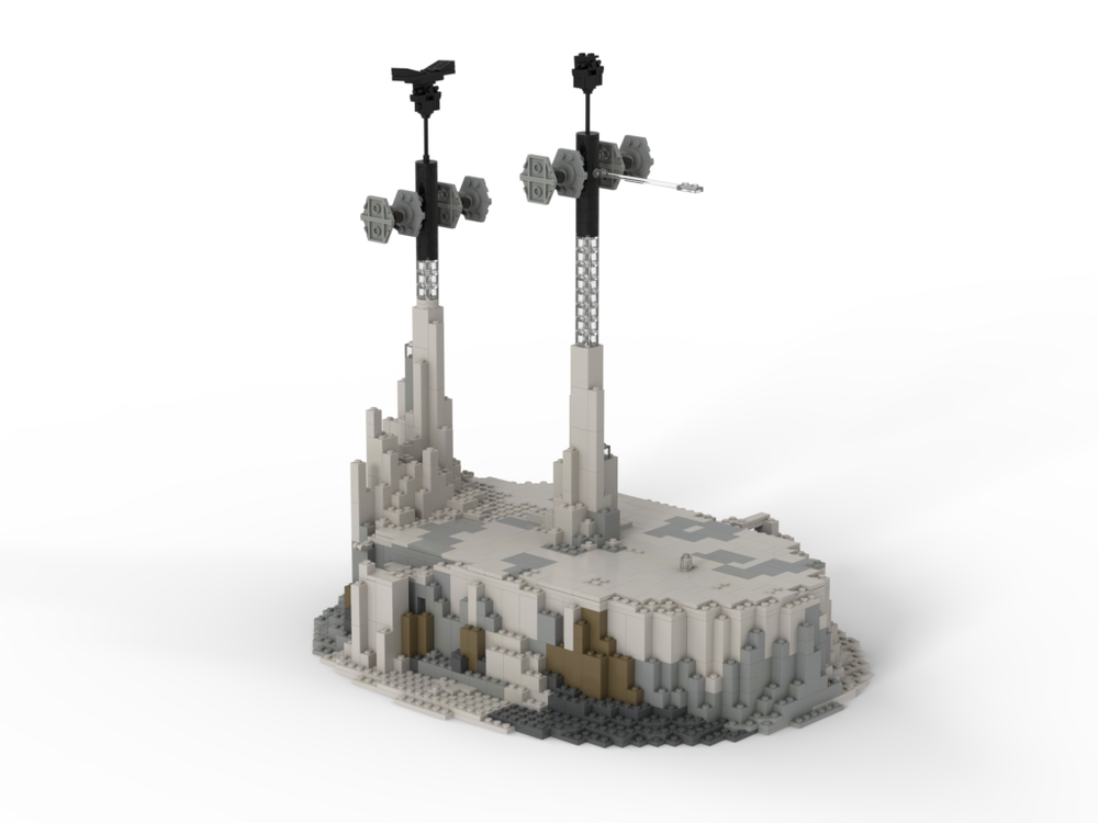 LEGO MOC Hoth micro scale by lbrodziak