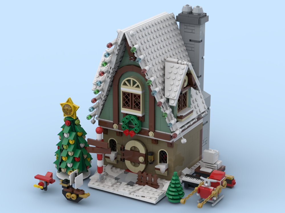 LEGO MOC Modular Elf Club House by Brick Artisan | Rebrickable