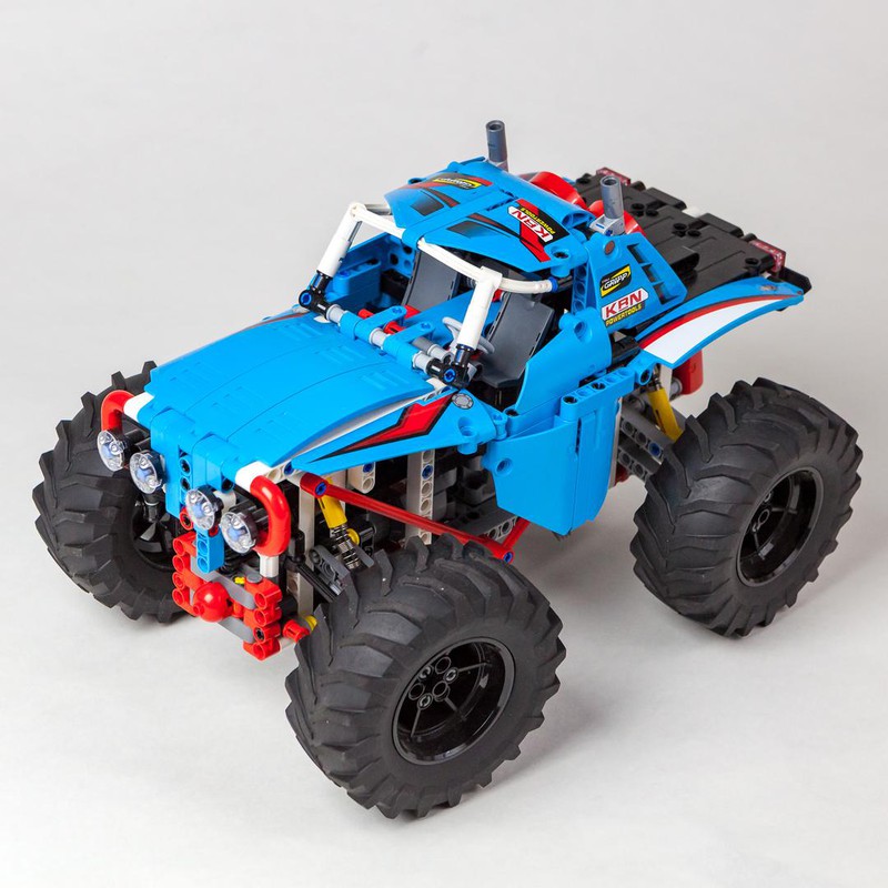 MOC 4x4 Extreme (42077 alternate) by klimax | Rebrickable - Build with LEGO